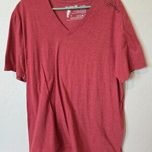 Hurley T-Shirt Heather Red XL